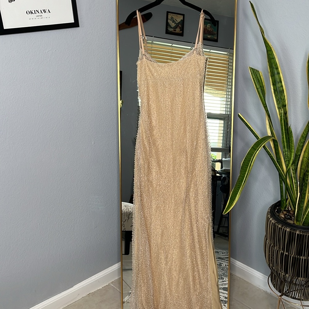 HOUSE OF CB 'Calla' Seapearl Embellished Maxi Dress NWT - Picture 11 of 11